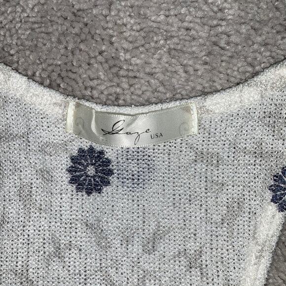 Gaze USA Paisley Racerback Boho Tank Top S - Picture 5 of 9